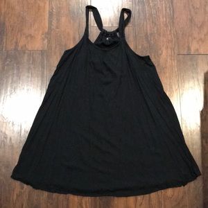 Gap size L cotton black casual dress